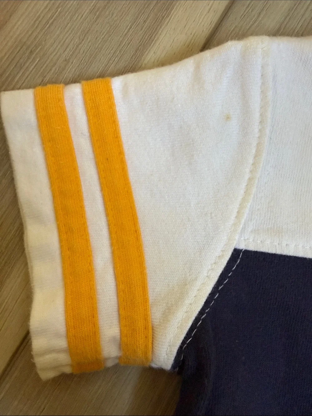 OshKosh Infant Navy & Yellow Football Graphic Tee and Shorts Set